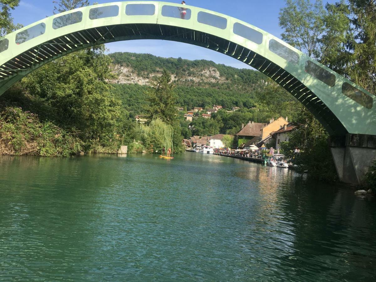Yenne Chambres D'Hotes Des Lodges De La Cascade מראה חיצוני תמונה
